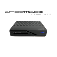Dreambox DM520 mini HD 1x DVB-S2 Tuner PVR klar Full HD 1080p H.265 Linux-mottaker